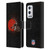 NFL Cleveland Browns Artwork LED Leather Book Wallet Case Cover For OnePlus 9 Pro