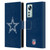 NFL Dallas Cowboys Logo Plain Leather Book Wallet Case Cover For Xiaomi 12