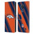 NFL Denver Broncos Artwork Stripes Leather Book Wallet Case Cover For Nokia C21