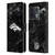 NFL Denver Broncos Artwork Marble Leather Book Wallet Case Cover For OnePlus 10 Pro