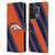 NFL Denver Broncos Artwork Stripes Leather Book Wallet Case Cover For OnePlus 10 Pro