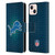NFL Detroit Lions Artwork LED Leather Book Wallet Case Cover For Apple iPhone 13