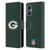 NFL Green Bay Packers Logo Plain Leather Book Wallet Case Cover For OnePlus Nord N20 5G