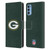 NFL Green Bay Packers Logo Plain Leather Book Wallet Case Cover For OPPO Reno 4 5G