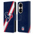 NFL Houston Texans Logo Stripes Leather Book Wallet Case Cover For Huawei P50