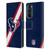 NFL Houston Texans Logo Stripes Leather Book Wallet Case Cover For Motorola Edge 30