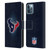 NFL Houston Texans Artwork LED Leather Book Wallet Case Cover For Apple iPhone 12 / iPhone 12 Pro