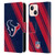 NFL Houston Texans Artwork Stripes Leather Book Wallet Case Cover For Apple iPhone 13 Mini