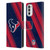 NFL Houston Texans Artwork Stripes Leather Book Wallet Case Cover For Motorola Moto G52