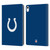 NFL Indianapolis Colts Logo Plain Leather Book Wallet Case Cover For Apple iPad 10.9 (2022)