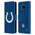 NFL Indianapolis Colts Logo Plain Leather Book Wallet Case Cover For Nokia C10 / C20