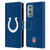 NFL Indianapolis Colts Logo Plain Leather Book Wallet Case Cover For OnePlus 9
