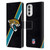 NFL Jacksonville Jaguars Logo Stripes Leather Book Wallet Case Cover For Motorola Moto G52