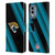 NFL Jacksonville Jaguars Artwork Stripes Leather Book Wallet Case Cover For Nokia X30