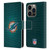 NFL Miami Dolphins Artwork LED Leather Book Wallet Case Cover For Apple iPhone 14 Pro