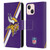NFL Minnesota Vikings Logo Stripes Leather Book Wallet Case Cover For Apple iPhone 13 Mini