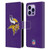 NFL Minnesota Vikings Logo Plain Leather Book Wallet Case Cover For Apple iPhone 14 Pro Max NFL Minnesota Vikings Logo Plain Leather Book Wallet Case Cover For Apple iPhone 14 Pro Max
