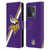 NFL Minnesota Vikings Logo Stripes Leather Book Wallet Case Cover For OnePlus 10 Pro