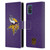 NFL Minnesota Vikings Logo Football Leather Book Wallet Case Cover For Samsung Galaxy A51 (2019)