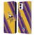 NFL Minnesota Vikings Artwork Stripes Leather Book Wallet Case Cover For Apple iPhone 11