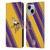 NFL Minnesota Vikings Artwork Stripes Leather Book Wallet Case Cover For Apple iPhone 14 Plus