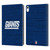 NFL New York Giants Logo Distressed Look Leather Book Wallet Case Cover For Apple iPad 10.9 2022/2025