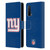 NFL New York Giants Logo Plain Leather Book Wallet Case Cover For OnePlus Nord CE 5G