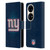 NFL New York Giants Artwork LED Leather Book Wallet Case Cover For Huawei P50 Pro