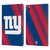 NFL New York Giants Artwork Stripes Leather Book Wallet Case Cover For Apple iPad Pro 11 2020 / 2021 / 2022