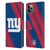 NFL New York Giants Artwork Stripes Leather Book Wallet Case Cover For Apple iPhone 11 Pro Max