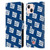 NFL New York Giants Artwork Patterns Leather Book Wallet Case Cover For Apple iPhone 13