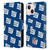 NFL New York Giants Artwork Patterns Leather Book Wallet Case Cover For Apple iPhone 13 Mini