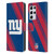 NFL New York Giants Artwork Stripes Leather Book Wallet Case Cover For Samsung Galaxy S21 Ultra 5G