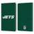 NFL New York Jets Logo Distressed Look Leather Book Wallet Case Cover For Amazon Kindle Paperwhite 1 / 2 / 3