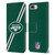NFL New York Jets Logo Stripes Leather Book Wallet Case Cover For Apple iPhone 7 Plus / iPhone 8 Plus
