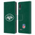 NFL New York Jets Logo Plain Leather Book Wallet Case Cover For LG K22