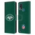 NFL New York Jets Logo Plain Leather Book Wallet Case Cover For Nokia G11 Plus