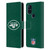 NFL New York Jets Logo Plain Leather Book Wallet Case Cover For OnePlus Nord N10 5G