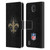 NFL New Orleans Saints Artwork LED Leather Book Wallet Case Cover For Nokia C01 Plus/C1 2nd Edition