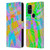 Suzan Lind Marble Abstract Rainbow Leather Book Wallet Case Cover For OnePlus Nord N10 5G