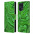 Suzan Lind Marble Emerald Green Leather Book Wallet Case Cover For OPPO Find X5 Pro