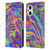 Suzan Lind Marble Illusion Rainbow Leather Book Wallet Case Cover For OPPO Reno8 Lite