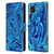Suzan Lind Marble Blue Leather Book Wallet Case Cover For OPPO Reno4 Z 5G