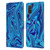 Suzan Lind Marble Blue Leather Book Wallet Case Cover For Samsung Galaxy A51 (2019)