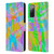 Suzan Lind Marble Abstract Rainbow Leather Book Wallet Case Cover For Samsung Galaxy S20 FE / 5G