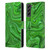 Suzan Lind Marble Emerald Green Leather Book Wallet Case Cover For Samsung Galaxy S21 FE 5G