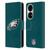 NFL Philadelphia Eagles Logo Plain Leather Book Wallet Case Cover For Huawei P50
