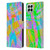 Suzan Lind Marble Abstract Rainbow Leather Book Wallet Case Cover For Samsung Galaxy M53 (2022)