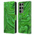 Suzan Lind Marble Emerald Green Leather Book Wallet Case Cover For Samsung Galaxy S23 Ultra 5G