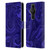Suzan Lind Marble Indigo Leather Book Wallet Case Cover For Sony Xperia Pro-I